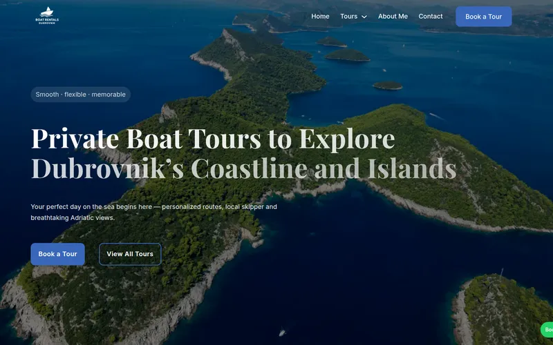 Boat Rentals Dubrovnik naslovnica