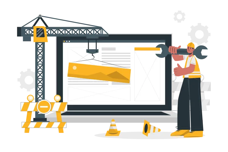 Vizualni prikaz usluge: Izrada web stranica za tvrtke i obrte | N&S Web Architects